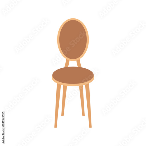 Large collection of colorful modern and classic chair icons for interior design
