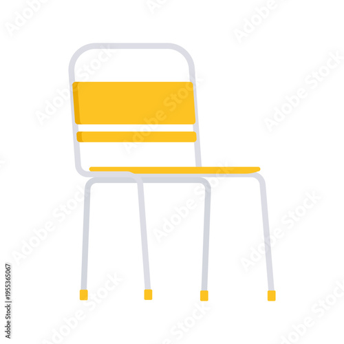 Large collection of colorful modern and classic chair icons for interior design