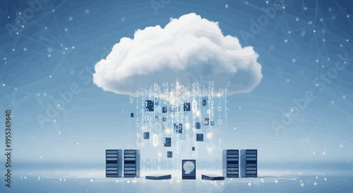 Cloud Computing Data Storage and Server Infrastructure