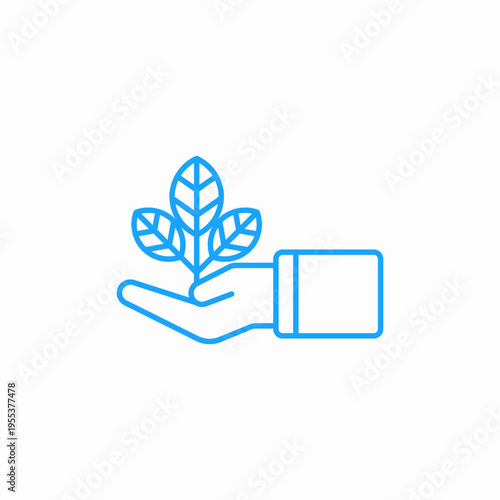 save the green icon sign vector