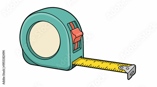 A close-up view of a measuring tape, symbolizing precision and accuracy in construction and design, essential for creating well-measured and perfectly structured projects.