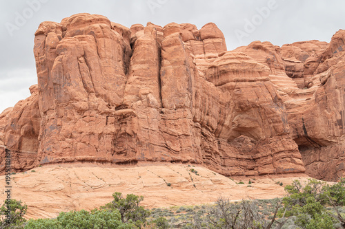 Wallpaper Mural Hoodoo Rock Formation in Arches National Park, Utah, USA Torontodigital.ca