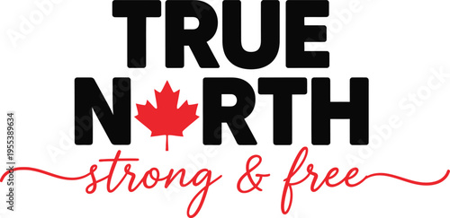 Canadian national motto logo