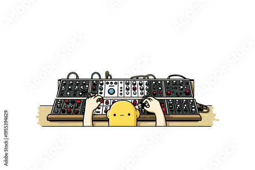 Top-Down Modular Synth Patching Session