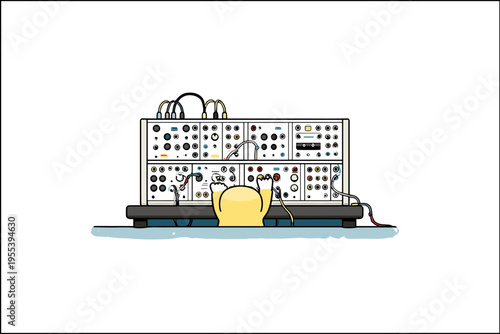 Top-Down Modular Synth Patching Session