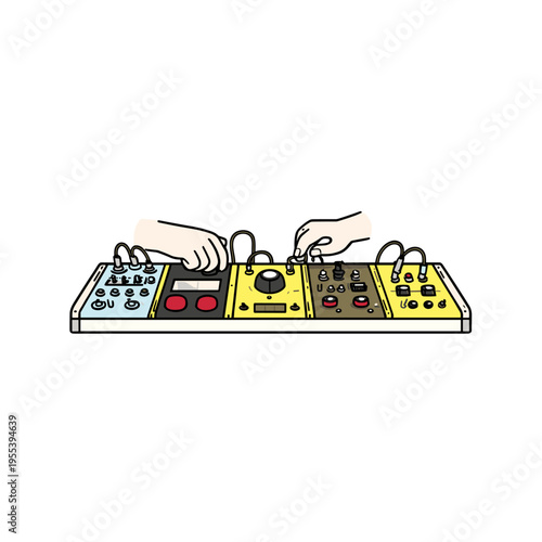 Top-Down Modular Synth Patching Session