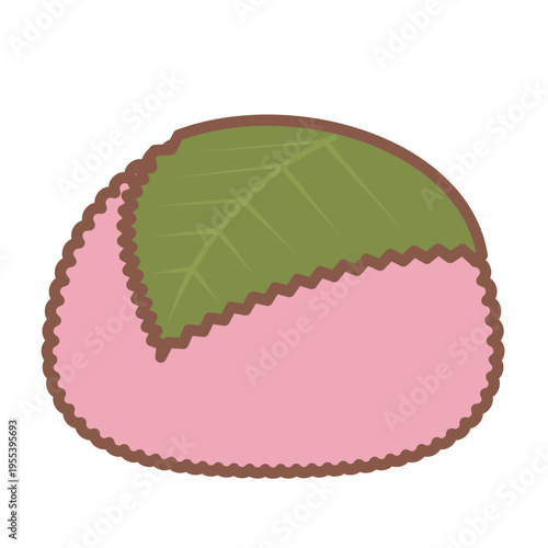 一個のさくらもち