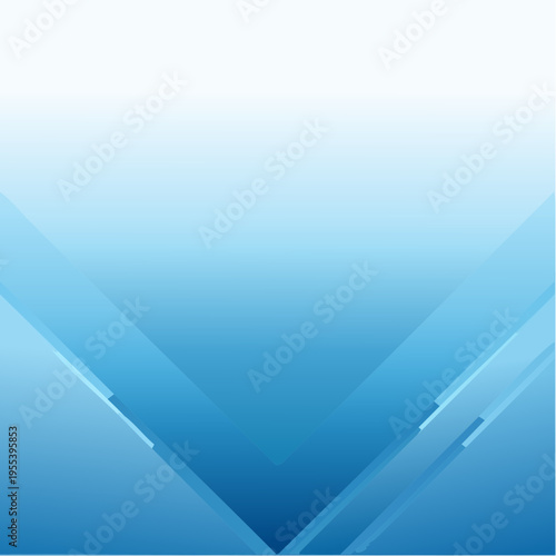 ビジネスシーンに使いやすい滑らかな青色のグラデーション背景