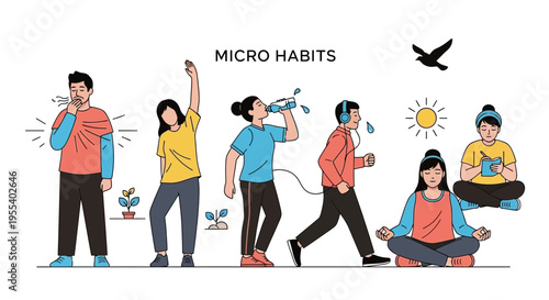 Micro Habits: Tiny Actions for Big Changes in Health and Well-being