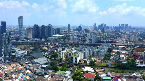 21 March 2026 BKK Skyline views over the city towers of BKK Bangkok Thai Thailand