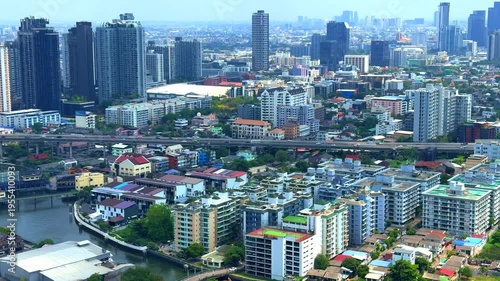 21 March 2026 BKK Skyline views over the city towers of BKK Bangkok Thai Thailand