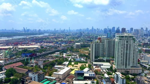 21 March 2026 BKK Skyline views over the city towers of BKK Bangkok Thai Thailand