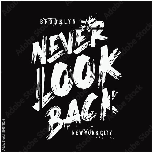 Inspirational phrase on black background