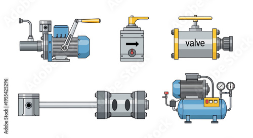 Industrial Valves and Pumps.