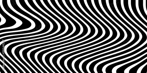 Black and white diagonal stripes with grunge texture create a dynamic and high contrast pattern, suitable for backgrounds,