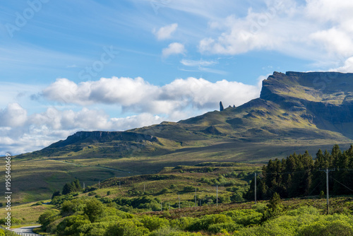 The Isle of Skye,  is a large and scenic island in the Inner Hebrides of Scotland. It's known for its dramatic landscapes.Ocean views from the Lealt Falls lookout