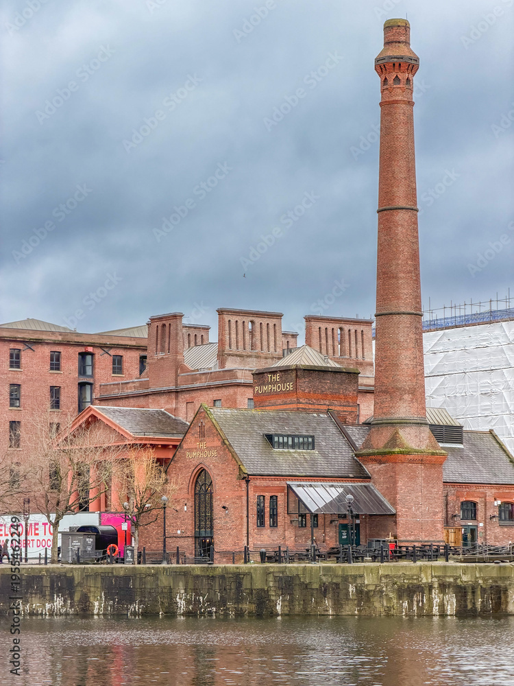 Fototapeta premium The Royal Albert Dock at Liverpool, UK.