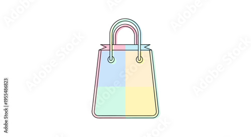 Colorful Womens Fashion Handbag Design.