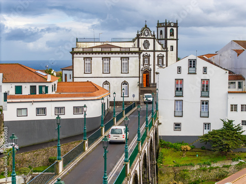 Church of Sao Jorge on Sao Miguel Island, Azores, Portugal