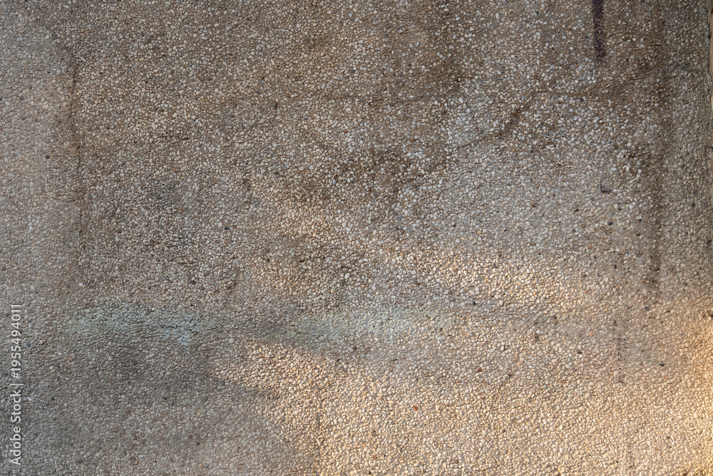 Fototapeta premium Fine sand or concrete ground texture with smooth grain, minimal neutral background for design