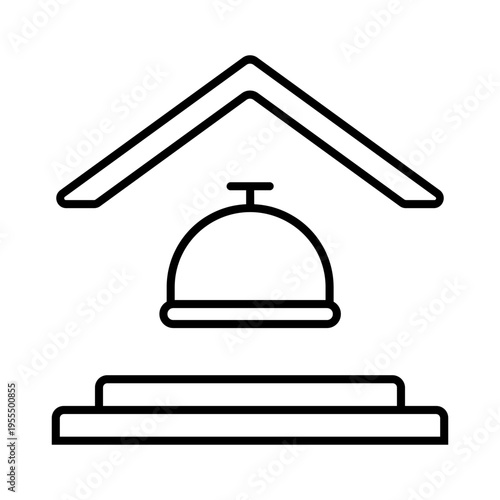 Food icon vector. Food delivery Illustration sign. Takeaway symbol. Street food logo.