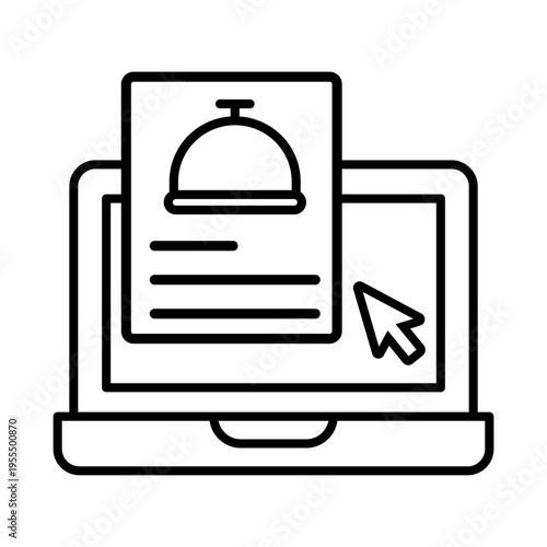 Food icon vector. Food delivery Illustration sign. Takeaway symbol. Street food logo.