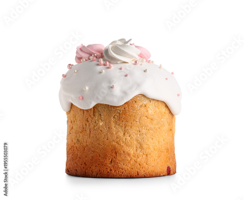 Sweet Easter cake with meri...