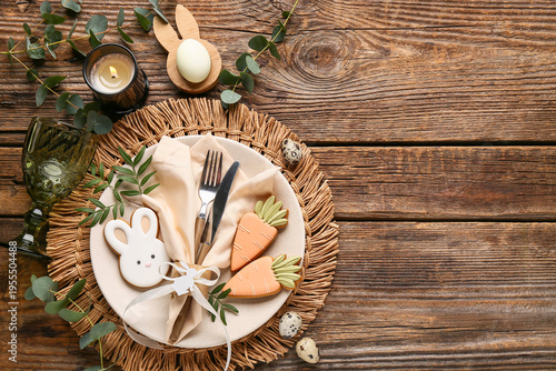 Beautiful table setting wit...