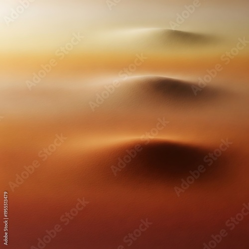 sand dunes in the morning