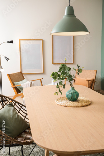Interior of stylish dining ...