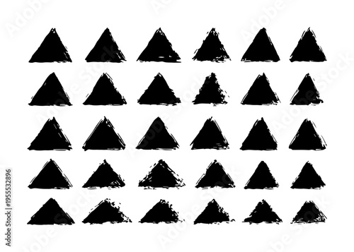 Triangles vector set
Vector set of isolated images on a white background