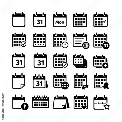 Calendars vector set
Vector set of isolated images on a white background