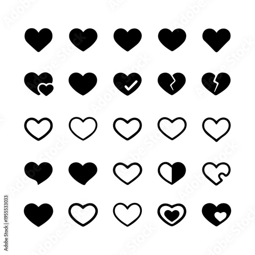 hearts vector set
Vector set of isolated images on a white background