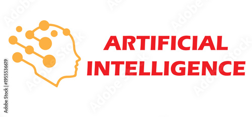 Artificial Intelligence and Technology Digital Logo Concept