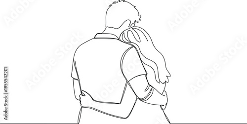 A cartoon vector illustration of a woman enjoying sport with her person, featuring a black sketch drawing of a mother and baby, mother and son, and mother and daughter as art