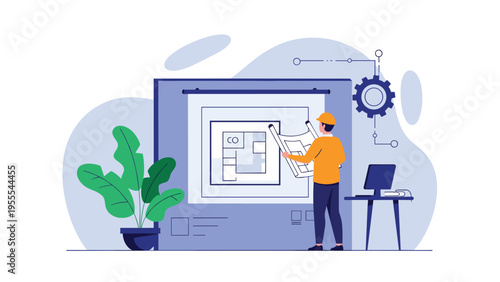 Chef in a white uniform holding a hot steaming pie while standing next to a large bowl of fresh assorted tropical fruits.