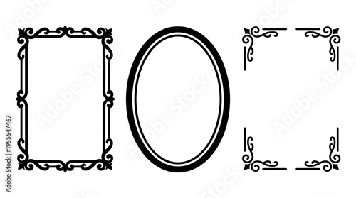 Elegant Decorative Border Collection