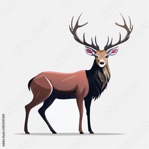 Hirsch Silhouette elegant