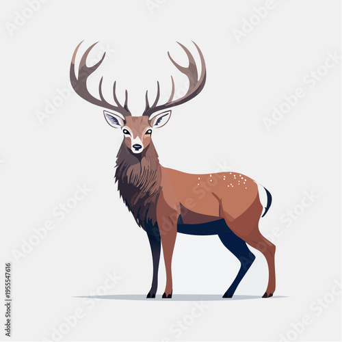 Hirsch Silhouette elegant