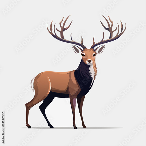 Hirsch Silhouette elegant