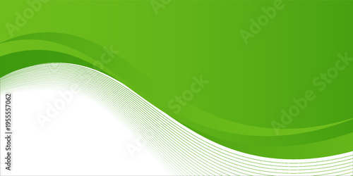 abstract elegant green curve background suit for banner, web, presentation, poster, brochure,eps.10