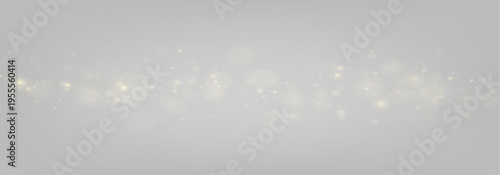 A radiant golden confetti texture floats with glowing bokeh lights, creating a dreamy festive atmosphere. Fine glitter dust spreads smoothly across the composition. 