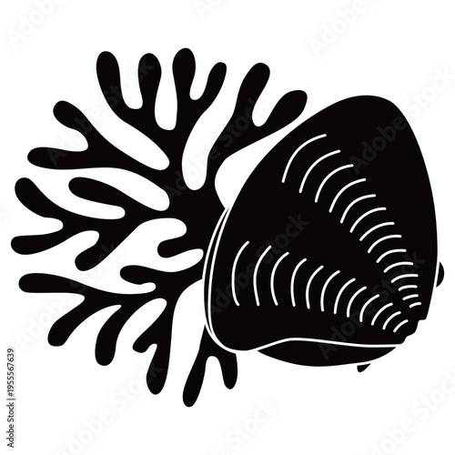 家紋です。海松に蛤といいます。