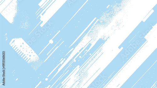 Abstract blue grunge background vector illustration featuring a creative pattern of lines and technology textures for a professional business wallpaper or web backdrop design