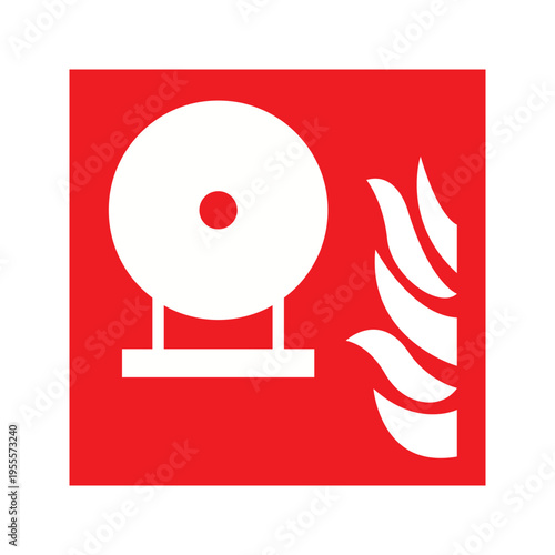 Fire Alarm Bell Sign