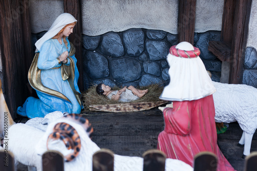 figures depicting the Nativity of Christ