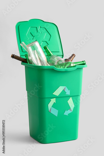 Container for garbage with ...
