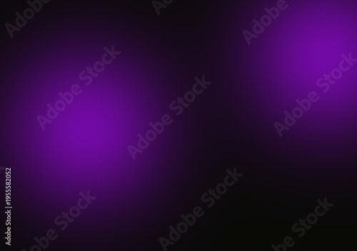 Black and dark purple smooth gradient abstract background image,Dark tone.Science or technology display concept. Metal or metallic color. spotlight in room or studio.Graphic illustration.