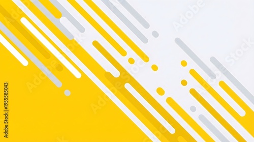 Minimalist Yellow and White Corporate Background Pattern