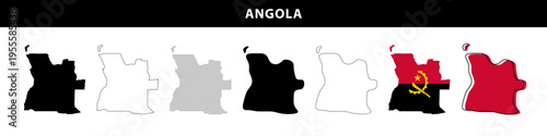 Map of Angola